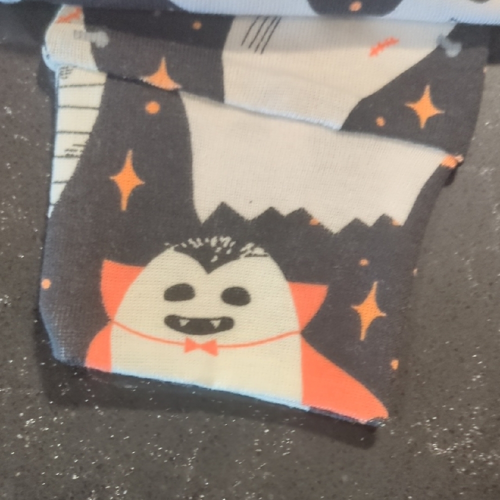 PJ Place NWT Kids Glow In The Dark Halloween Ghost Pants Shirt Matching Set - Picture 9 of 12